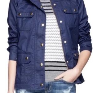 J. Crew downtown waxed cotton field Jacket
